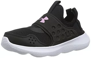 Buty dla dziewczynek - Under Armour dziewczęce buty do biegania Runplay, czarny - Black White Pacific Purple 001-40 EU - grafika 1