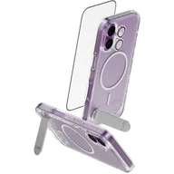 Etui i futerały do telefonów - Etui PANZERGLASS Care Feature Kick 3w1 do Apple iPhone 17 Przezroczysty + szkło hartowane + osłona obiektywu - miniaturka - grafika 1