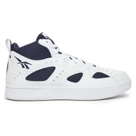 Buty dla chłopców - Reebok PRIMARY HARDWOOD 100235355 J Biały - miniaturka - grafika 1
