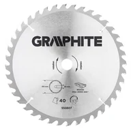 Piły spalinowe - Graphite Tarcza do pilarki, widiowa, 315 x 30 mm, 40 zębów TOP-55H607 - miniaturka - grafika 1