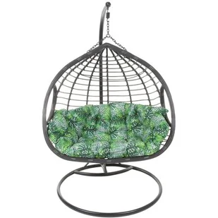 Poduszka do fotela wiszącego PATIO G035-02LB 105 x 175 cm Zielony - Poduszki ogrodowe - miniaturka - grafika 1