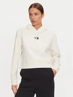 Bluzy damskie - The North Face Bluza Essential NF0A89EX Écru Regular Fit - miniaturka - grafika 1