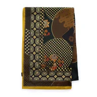 Apaszki i szaliki męskie - Damski szal z jedwabiu we wzory - miniaturka - grafika 1