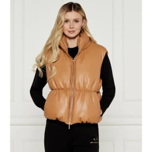 Armani Exchange Bezrękawnik | Regular Fit - Kamizelki damskie Armani Exchange Bezrękawnik | Regular Fit - Kamizelki damskie - miniaturka - grafika 1
