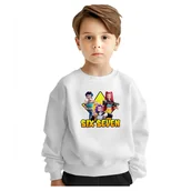 Bluzy dla dziewczynek - BLUZA DZIECIĘCA 67 SIX SEVEN VIRAL HUNTRIX 104 DLA CHŁOPCA DZIEWCZYNKI - miniaturka - grafika 1