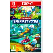 Gry Nintendo Switch - Smerfy - Kolekcja Smerfastyczna 3w1 Gra NINTENDO SWITCH (INT) - miniaturka - grafika 1