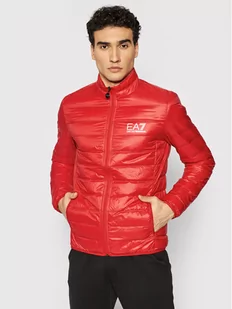 Emporio Armani EA7 Kurtka puchowa 8NPB01 PN29Z 1451 Czerwony Regular Fit - Kurtki męskie - miniaturka - grafika 1