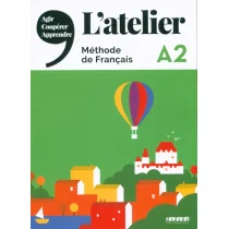 L$407Atelier A2 Methode de Francais + DVD Cocton Marie-Noëlle Marolleau Emilie Pommier Emilie - Proza - miniaturka - grafika 1