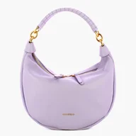Torebki damskie - Torba hobo damska średnia skórzana Coccinelle MAELODY E1M5F130201V27 Jasnofioletowa (8059978542113) - miniaturka - grafika 1