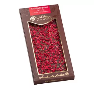 M. Pelczar CHOCOLATIER M.Pelczar czekolada gorzka 80,1% z ziarnem kakao 85g 58.73 CZPGMP - Czekolada - miniaturka - grafika 1