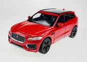 Samochody i pojazdy dla dzieci - Welly Jaguar F-Pace Czerwony 1:24 - miniaturka - grafika 1