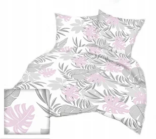 pościel bawełna lux 160x220 + 2 poszewka B 390-2 werona szara z różem - Pościel pościel bawełna lux 160x220 + 2 poszewka B 390-2 werona szara z różem - Pościel - miniaturka - grafika 1