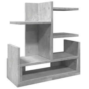 Organizer na biurko, szarość betonu, 49x20x52,5 cm - Przyborniki na biurko - miniaturka - grafika 1