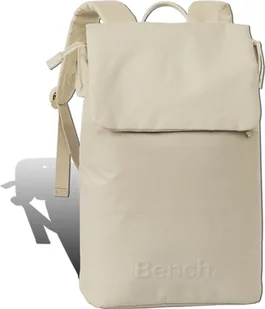 Plecak miejski Bench poliester beżowy naturalny D2ORI318N - Plecaki Plecak miejski Bench poliester beżowy naturalny D2ORI318N - Plecaki - miniaturka - grafika 1