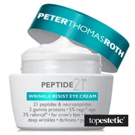 Kosmetyki pod oczy - Peter Thomas Roth Peptide 21 Wrinkle Resist Eye Cream Przeciwzmarszczkowy peptydowy krem pod oczy 15 ml - miniaturka - grafika 1