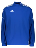 Koszulki sportowe męskie - adidas Koszulka funkcyjna w kolorze niebieskim - miniaturka - grafika 1