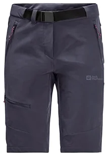 Jack Wolfskin Ziegspitz szorty grafitowe 38 - Spodenki damskie - miniaturka - grafika 1