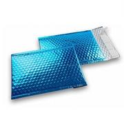 Koperty - Koperta bąbelkowa, metaliczna H18, niebieska - miniaturka - grafika 1