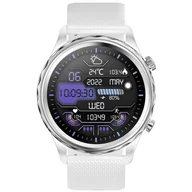 Smartwatch - Carneo Queen HR+ Biały - miniaturka - grafika 1