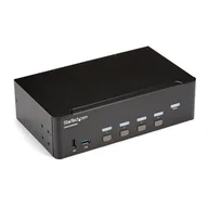 Przełączniki KVM - StarTech SV431DHD4KU przełącznik KVM Możliwości montowania w stelażu Czarny - miniaturka - grafika 1