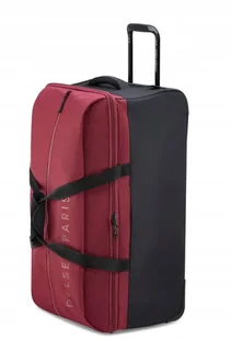 Duża torba podróżna na kółkach bordowa Delsey Egoa 78 cm - Torby podróżne - miniaturka - grafika 1