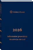 Kalendarze - Informator Prawniczy 2026 (granatowy format B6) - miniaturka - grafika 1