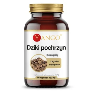 YANGO Yango Dziki Pochrzyn 90 k Łagodna menopauza YA244 - Suplementy naturalne - miniaturka - grafika 1