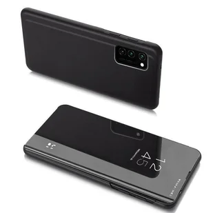 Samsung Hurtel Clear View Case futerał etui z klapką Galaxy A32 4G czarny - Etui i futerały do telefonów - miniaturka - grafika 1
