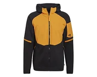 Bluzy męskie - adidas bluza męska, czarny/jasny pomarańczowy, S - miniaturka - grafika 1