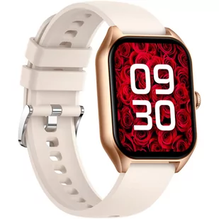 Rubicon RNCF03 Beżowy - Smartwatch - miniaturka - grafika 3