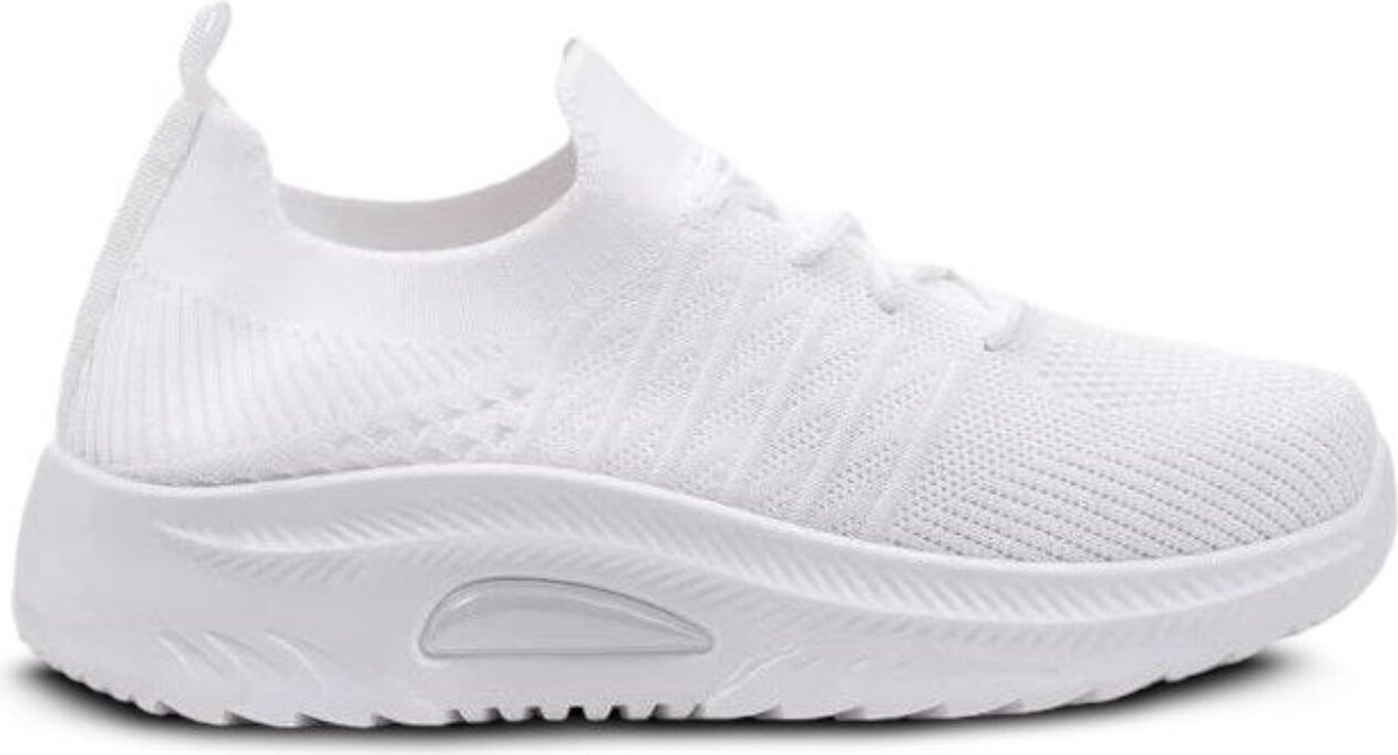 Damskie trampki slip on casualowe buty tekstylne komfortowe trenerzy mama biały rozmiar 40