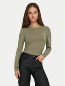 Bluzki damskie - ONLY Bluzka Free Life 15365605 Zielony Regular Fit - miniaturka - grafika 1