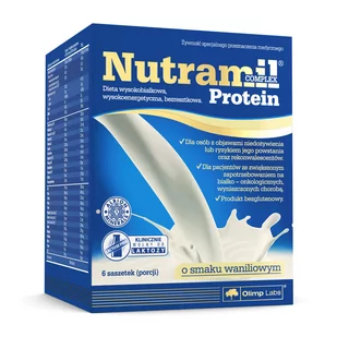 Olimp Nutramil Complex Protein smak waniliowy 6 szt. - Żywienie medyczne - miniaturka - grafika 1
