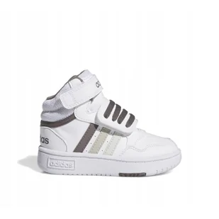 Buty do chodzenia dziecięce adidas Hoops Mid 3.0 AC - Buty trekkingowe dziecięce - miniaturka - grafika 1