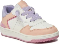 Buty dla dziewczynek - Geox trampki dziewczęce J36HXD 054FU C1997 Kolor: Biały Rozmiar: 35 - miniaturka - grafika 1