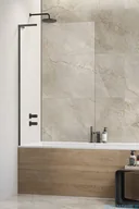Akcesoria do armatury i ceramiki - Radaway Modo SL Brushed GunMetal Pnj parawan nawannowy 100cm lewy szczotkowany grafit 10316100-92-01L - miniaturka - grafika 1