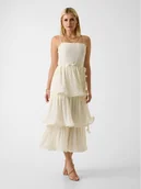 Sukienki - Guess Sukienka codzienna 181309 Biały Classic Fit - miniaturka - grafika 1