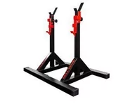 Stojaki na hantle i obciążenia - KELTON Stojaki na sztangę z asekuracją RAPTOR PS7 GYM EQUIPMENT czarne 5907222483596 - miniaturka - grafika 1