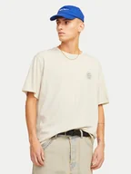 Koszulki męskie - Jack&Jones T-Shirt Jackie 12271366 Beżowy Relaxed Fit - miniaturka - grafika 1