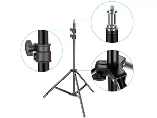 Statyw do lampy fotograficznej / aparatu / telefonu Alogy 1/4 cala - Statywy fotograficzne - miniaturka - grafika 3