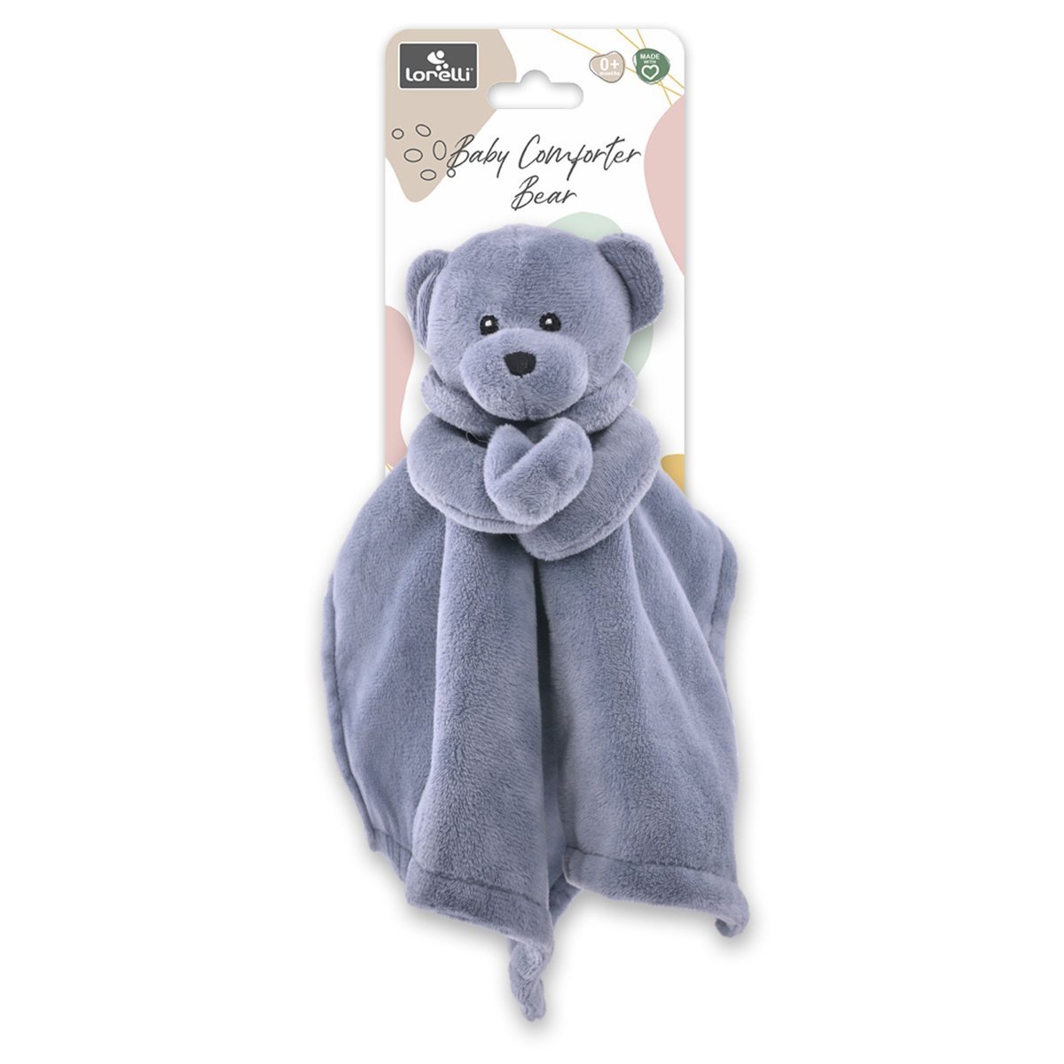 Przytulanka Komforter dla Niemowląt Uspokajacz Miś Lorell