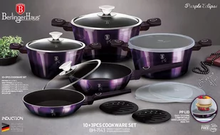 ZESTAW GARNKÓW 13 ELEM. BERLINGER HAUS BH-7143 PURPLE - Zestawy garnków i patelni - miniaturka - grafika 3