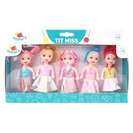 Manekiny wystawowe - FLYPOP'S - Mini Lalki - Zabawka dla Dzieci - 077501 - Wielokolorowy - Plastik - Manekin - Lalka - Manekin - Mini Miss - 10 cm x 24 cm - Od 3 lat - miniaturka - grafika 1