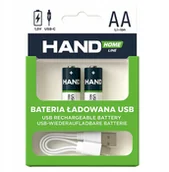 Ładowarki i akumulatory - Bateria ładowana akumulatorek USB-C 2600mWh 1733mAh 2xAA AA/USB-C/2600/2B - miniaturka - grafika 1