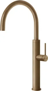 Bateria stojąca GESSI GESSI 316 Ciepły brąz sczotkowany PVD 60016#726 - Baterie kuchenne - miniaturka - grafika 1
