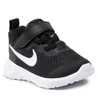 Buty sportowe damskie - Nike Buty Revolution 6 Nn (Tdv) DD1094 003 Black/White/Dk Smoke Grey - miniaturka - grafika 1