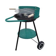 Grille - Mirpol Grill okrągły ruszt 40 cm turkus - miniaturka - grafika 1