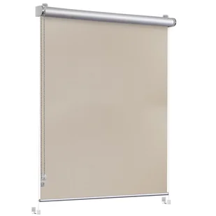 Roleta zaciemniająca Venus Trench 116 x 220 cm beżowa termoizolacyjna Inspire - Rolety - miniaturka - grafika 1