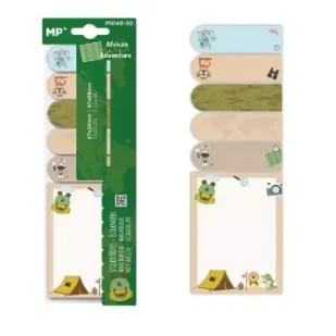 Karteczki samoprzylepne safari 6x25szt - Etykiety samoprzylepne i bloki etykiet - miniaturka - grafika 1