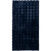 Dywany - Dywan pluszowy Rabbit Bubble granatowy 200 x 280 cm - miniaturka - grafika 1